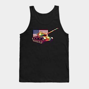 M47 Patton Tank Tank Top